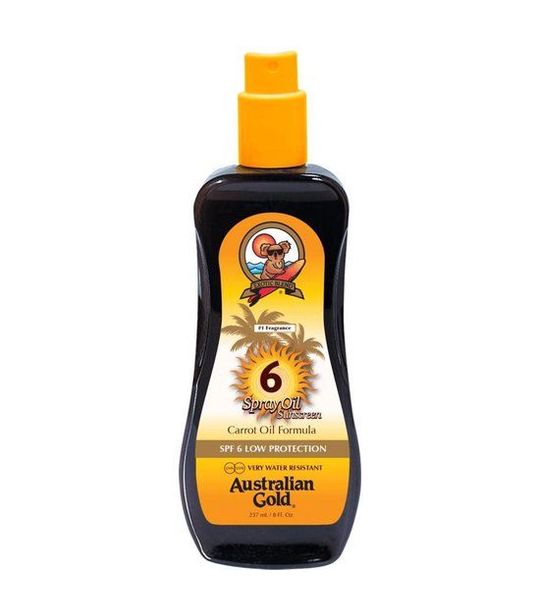 Australian Gold SPF6 Zonnebrand Spray Olie