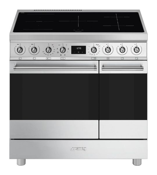 Smeg C92IMX2 Inductie fornuis Rvs