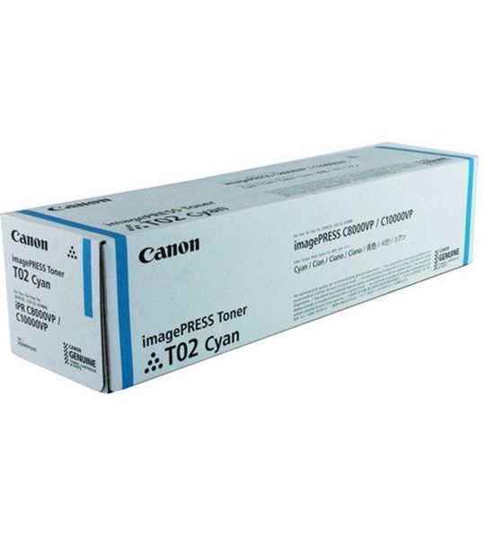 Canon T02 toner cyaan
