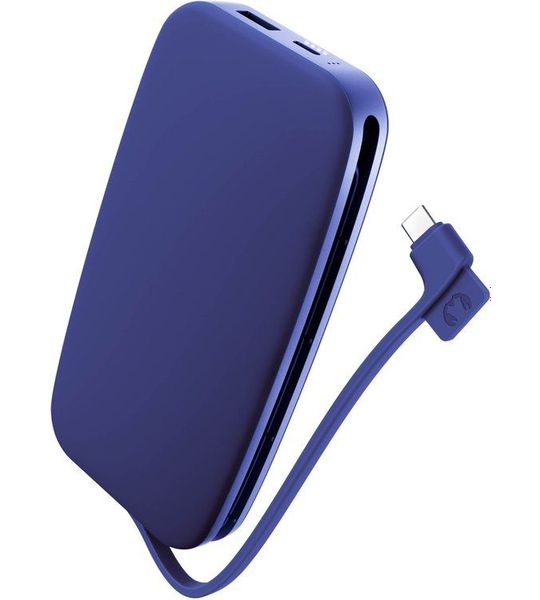 Fresh 'n Rebel 30w Integrated-cable 18.000 Powerbank True Blue