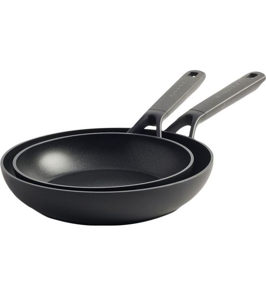KitchenAid Classic Forged koekenpannenset 24+28cm