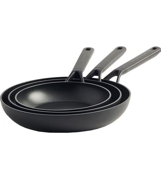KitchenAid Classic Forged koekenpannenset 20+24+28cm