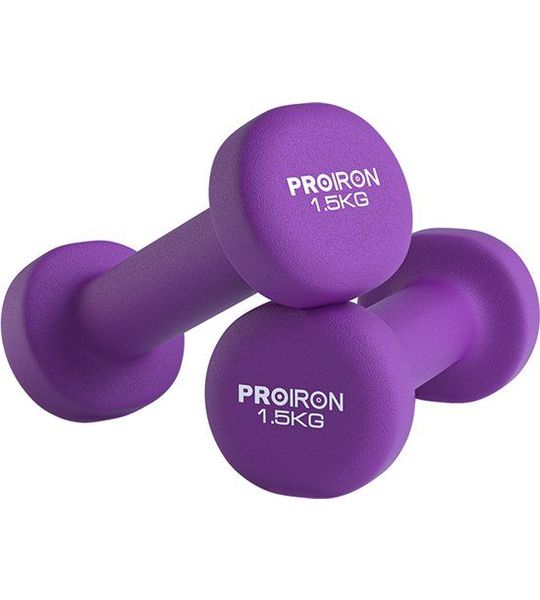PROIRON Neopreen Dumbbellset - 2 x 1,5 kg