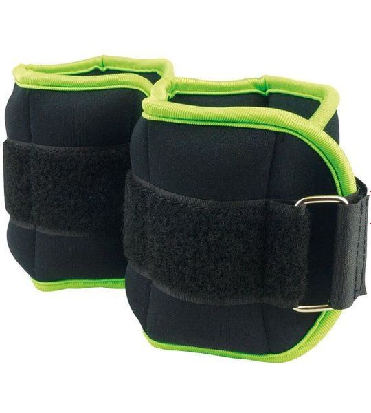 Fitness-mad Pols- En Enkelgewichten 23 Cm 1 Kg Neopreen Zwart