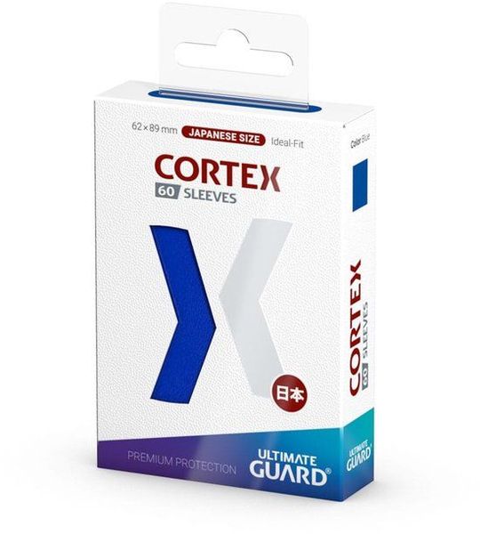 Ultimate Guard Cortex Sleeves Japanese Size (60) - Blue
