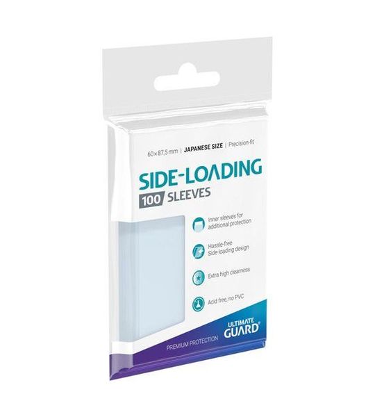 Ultimate Guard Precise-Fit Sleeves Japanese Size (100) - Side-Loading
