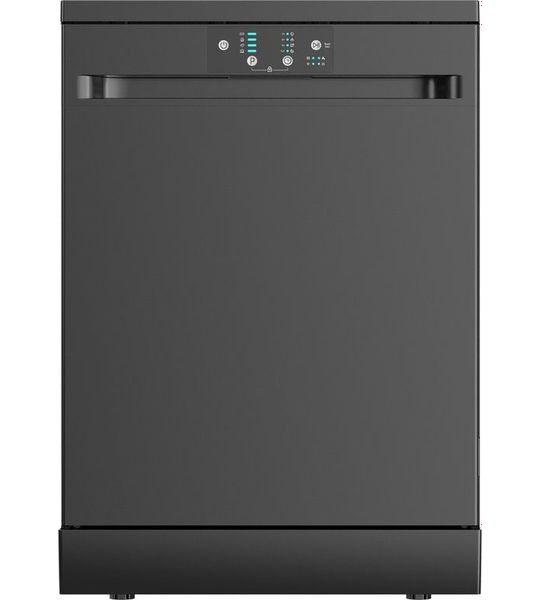 Exquisit GSP8614-450DB Vrijstaande vaatwasser Zwart