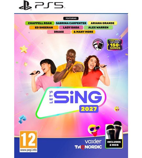 Koch Software Let's Sing 2027 - 2 Mic Bundle PS5