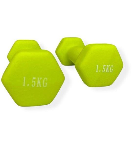 neopreen 2x 1,5 kg groen