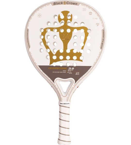 Black Crown Hurricane 3.0 - 12K (Rond) - 2025 padel racket
