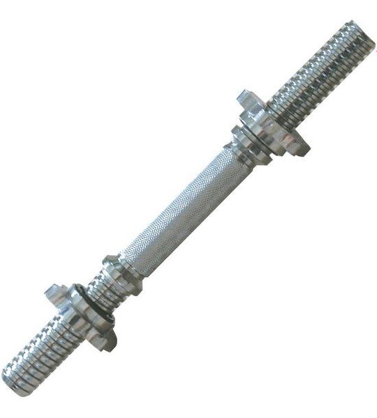 Tunturi Dumbbellstang - Schroefsluiting - 36cm - 30mm diameter - Incl. gratis fitness app