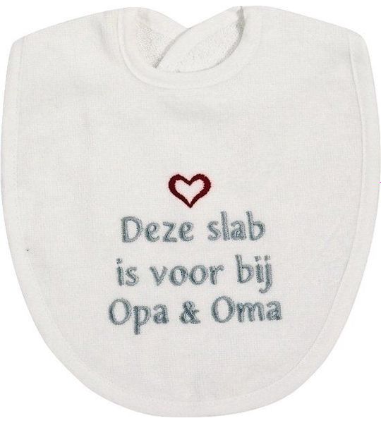 Slabber Petit Villain Bij Opa En Oma Wit