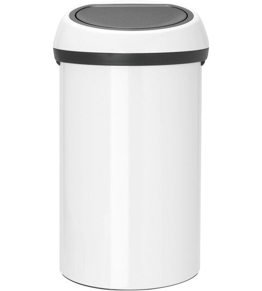 Brabantia Touch Bin 60 Liter Wit