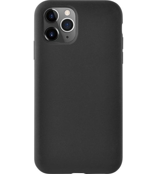 Azuri Apple iPhone 11 Pro Max Siliconen Back Cover Zwart