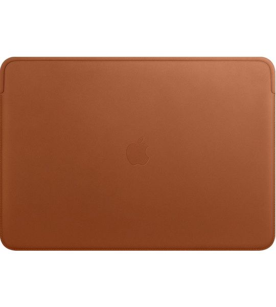 Apple MacBook Pro 16'' Leather Sleeve Zadelbruin
