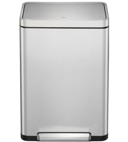 EKO X-Cube pedaalemmer 20+20L mat RVS