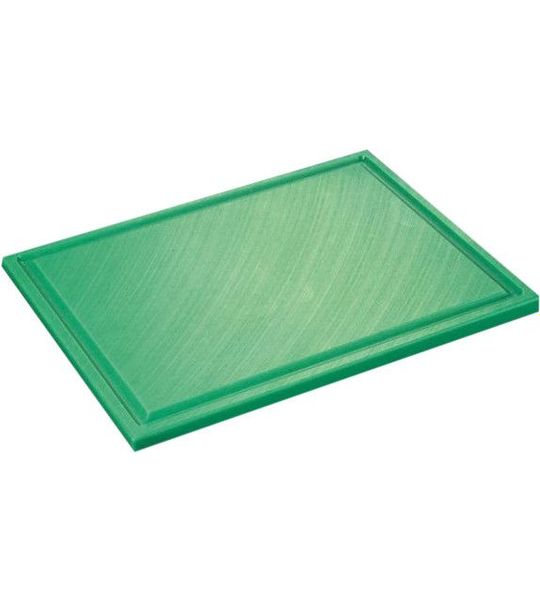 Inno Cuisinno Horeca Snijplank met ril 32,5 cm Groen