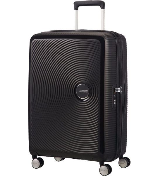 American Tourister Soundbox Expandable Spinner 67cm TSA Bass Black