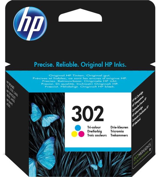 HP 302 Cartridge Kleur