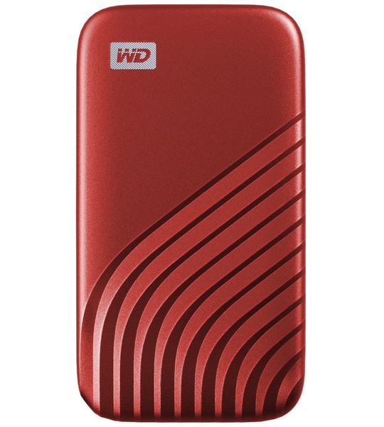 WD My Passport 2TB SSD Red