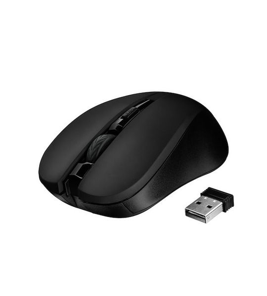Trust MYDO SILENT WIRELESS MOUSE BLK Muis