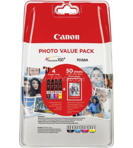 Canon CLI-551 Value Pack