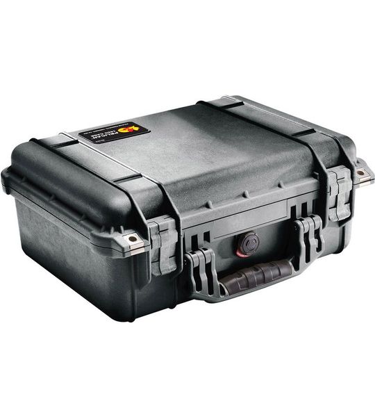 Pelicase 1450 zwart met plukschuim