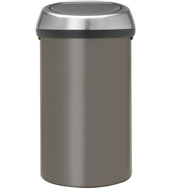Brabantia Touch Bin 60 Liter Platinum
