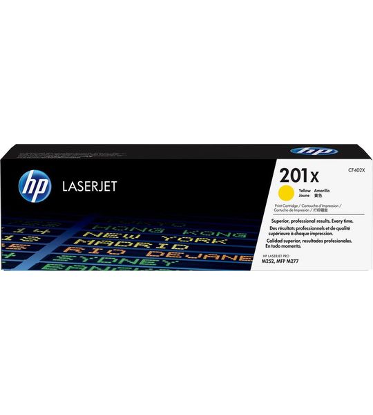 HP 201X Toner Geel (Hoge Capaciteit)