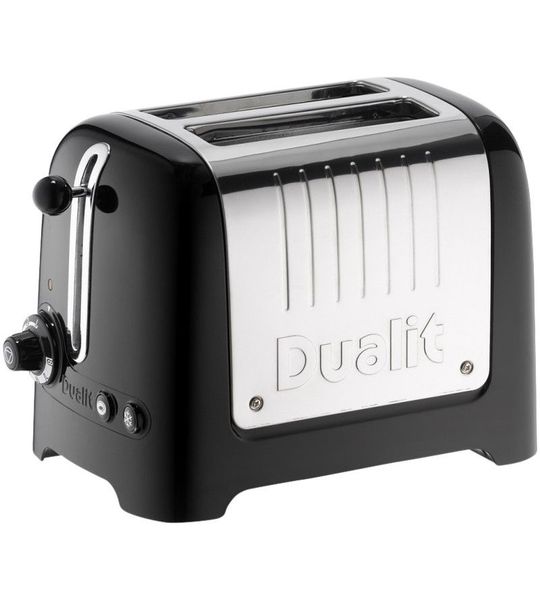 Dualit Lite Gloss 2-slot Zwart