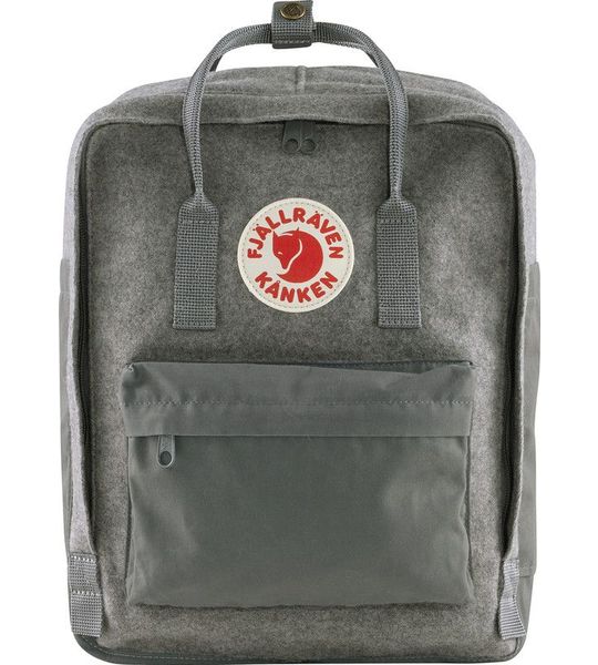 Fjällräven Kånken Re-Wool Granite Grey 16L