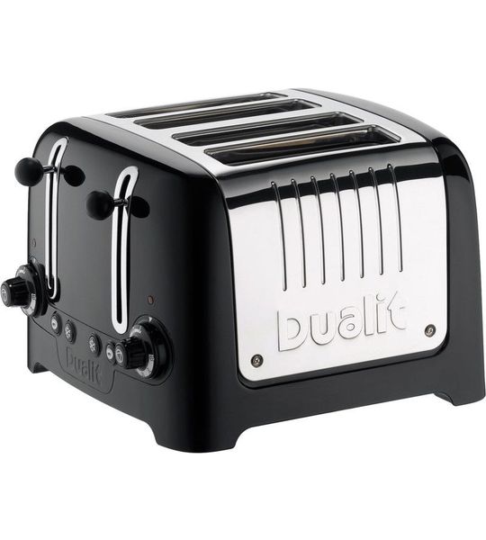 Dualit Lite Gloss 4-slot Zwart
