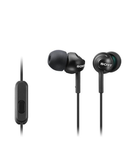 Sony MDR-EX110AP In-ear oordopjes Zwart