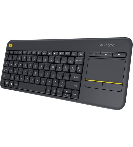 Logitech K400 Plus Wireless Touch Zwart QWERTY