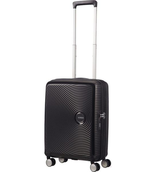 American Tourister Soundbox Expandable Spinner 55cm Bass Black