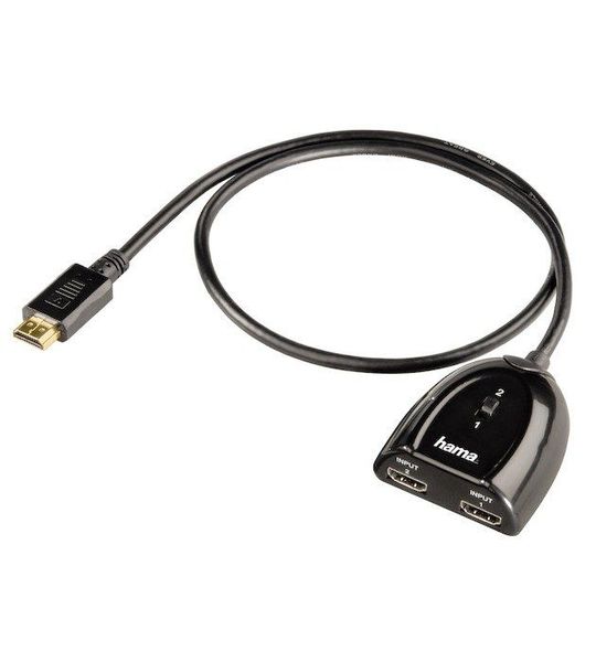 Hama Video-adapter HDMI switcher 2X1 TV accessoire