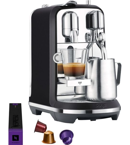 Sage CREATISTA PLUS BLACK TRUFFEL Nespresso