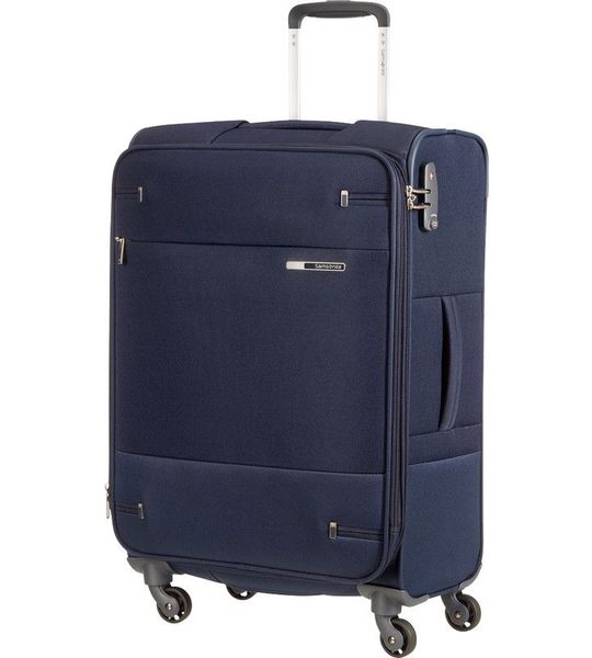 Samsonite Base Boost Expandable Spinner 66cm Navy Blue