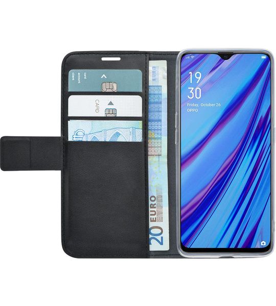 Azuri Wallet Magneet OPPO A5/A9 (2020) Book Case Zwart