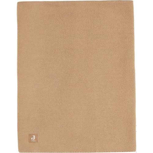 Deken Wieg Jollein Jersey Basic Knit 75x100 Biscuit