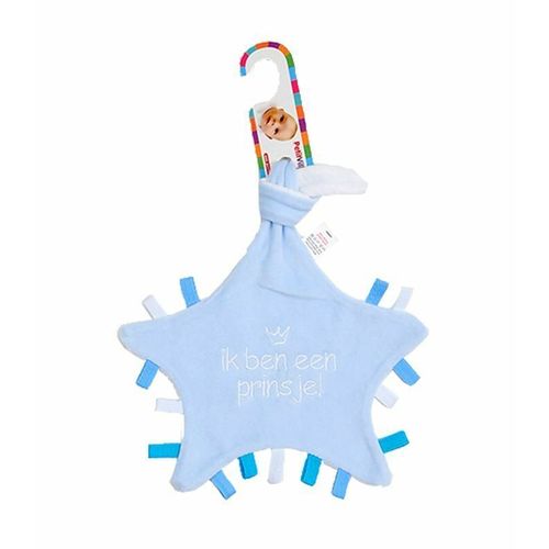 Knuffeldoekje Petit Villain Prinsje Blauw