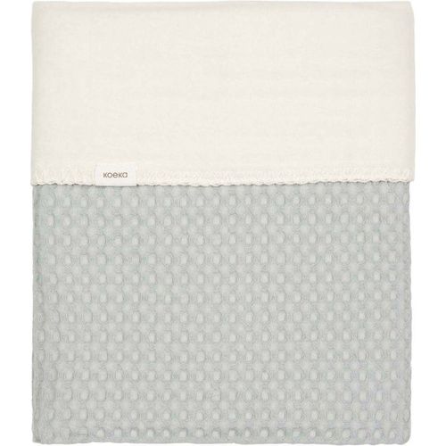 Deken Wieg Koeka Cotton Fleece Wafel Amsterdam Ocean Air